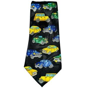 Vintage Car Men’s Formal Career Handmade Tie